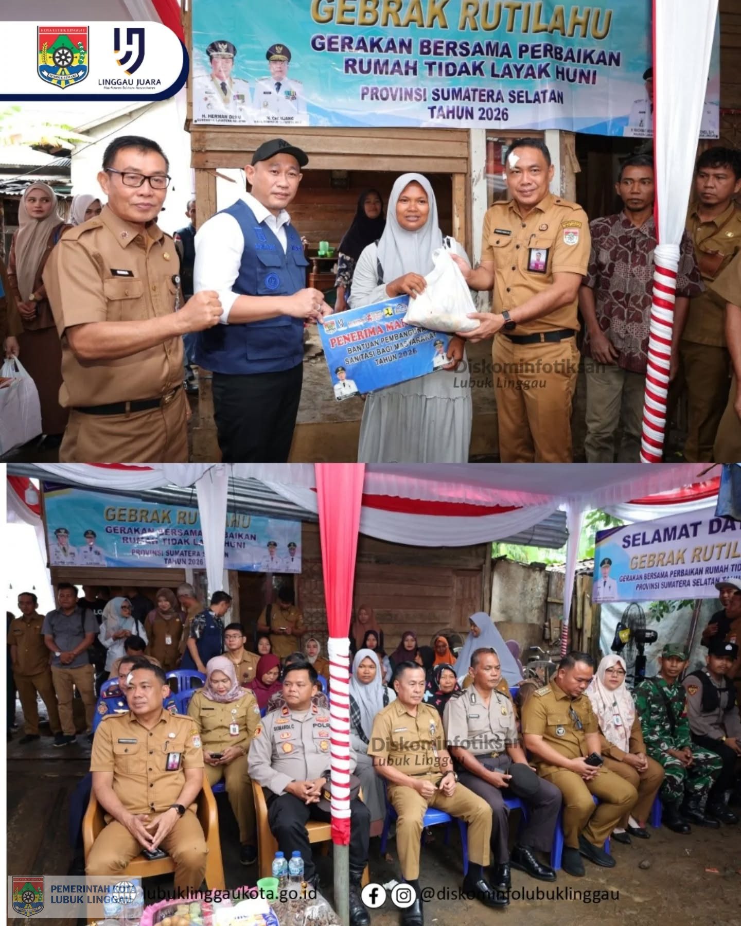 Wako Hadiri Gebrak Rutilahu, Letakkan Batu Pertama Pembangunan Rumah ‎