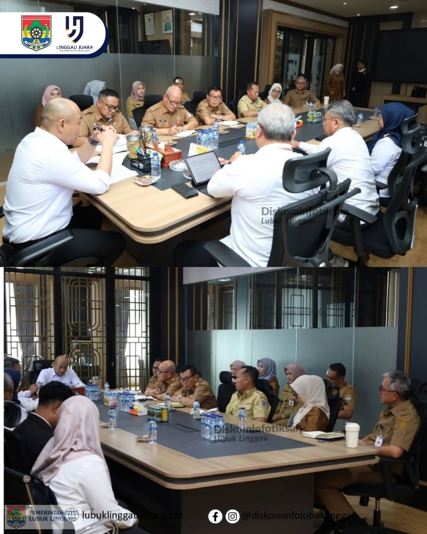 Wali Kota Lubuk Linggau Terima Entry Meeting Kepala Perwakilan BPKP Provinsi Sumsel