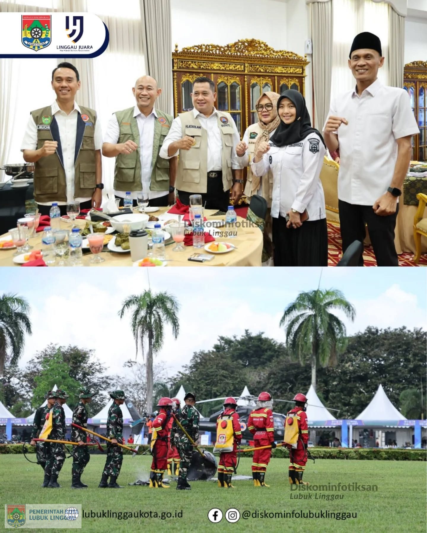 Wali Kota Lubuk Linggau Hadiri Apel Kesiapsiagaan Karhutla Nasional 2026 di Sumatera Selatan