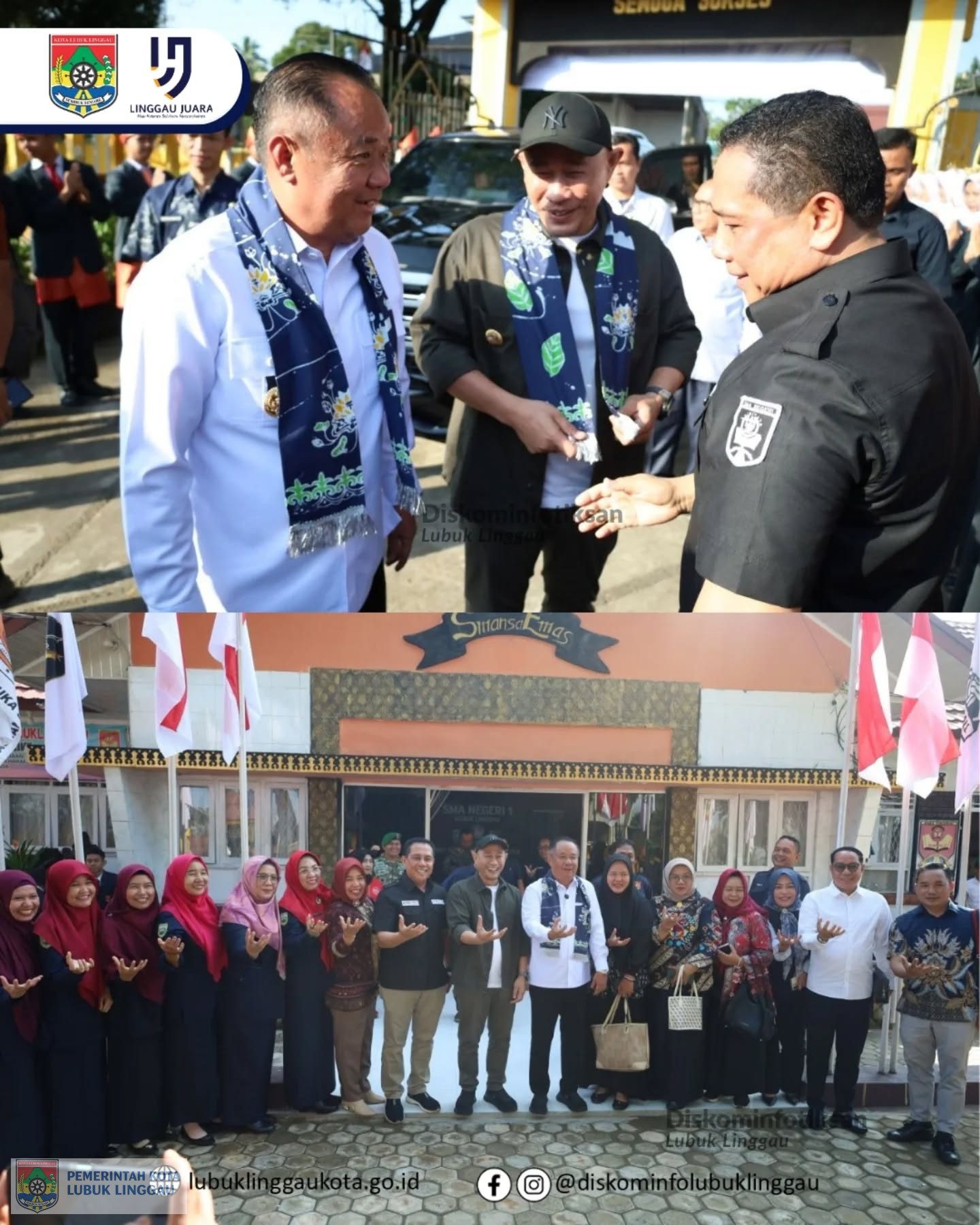 Wagub Sumsel Kunjungi SMA Negeri 1 Lubuk Linggau, Dorong Gerakan Sekolah Hijau