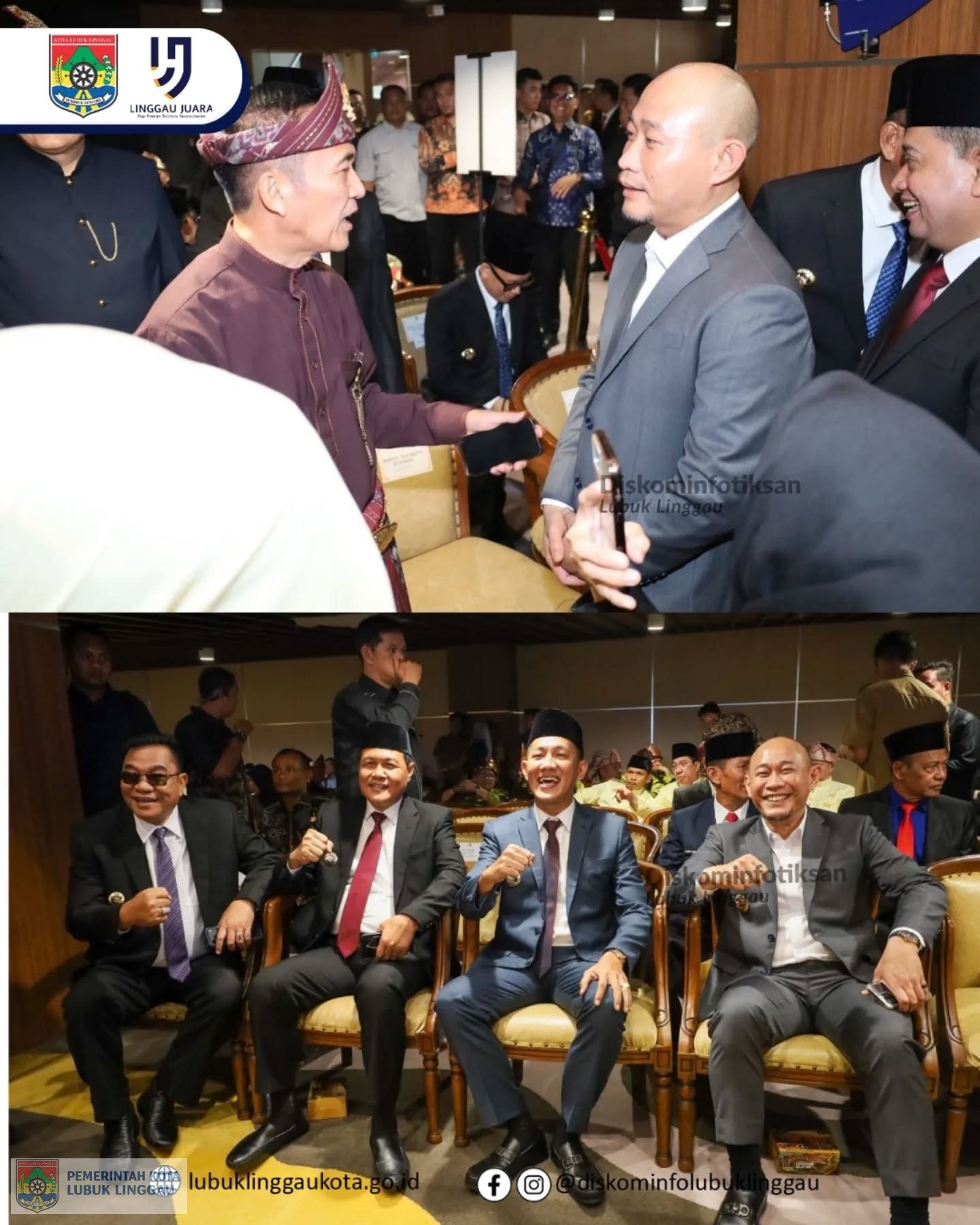 Wali Kota Lubuk Linggau Hadiri Hari Jadi ke-80 Provinsi Sumsel di Palembang