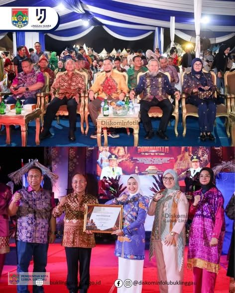 Ketua TP PKK Terima Penghargaan atas Penampilan Seni Budaya Gentayu Ulak Dalam