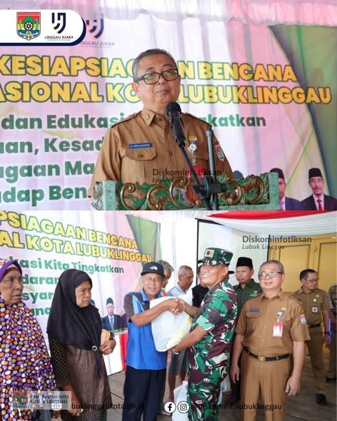 Asisten I Hadiri Kegiatan Sosialisasi dan Edukasi Peningkatan Pengetahuan, Kesadaran, dan Kesiapsiagaan Bencana