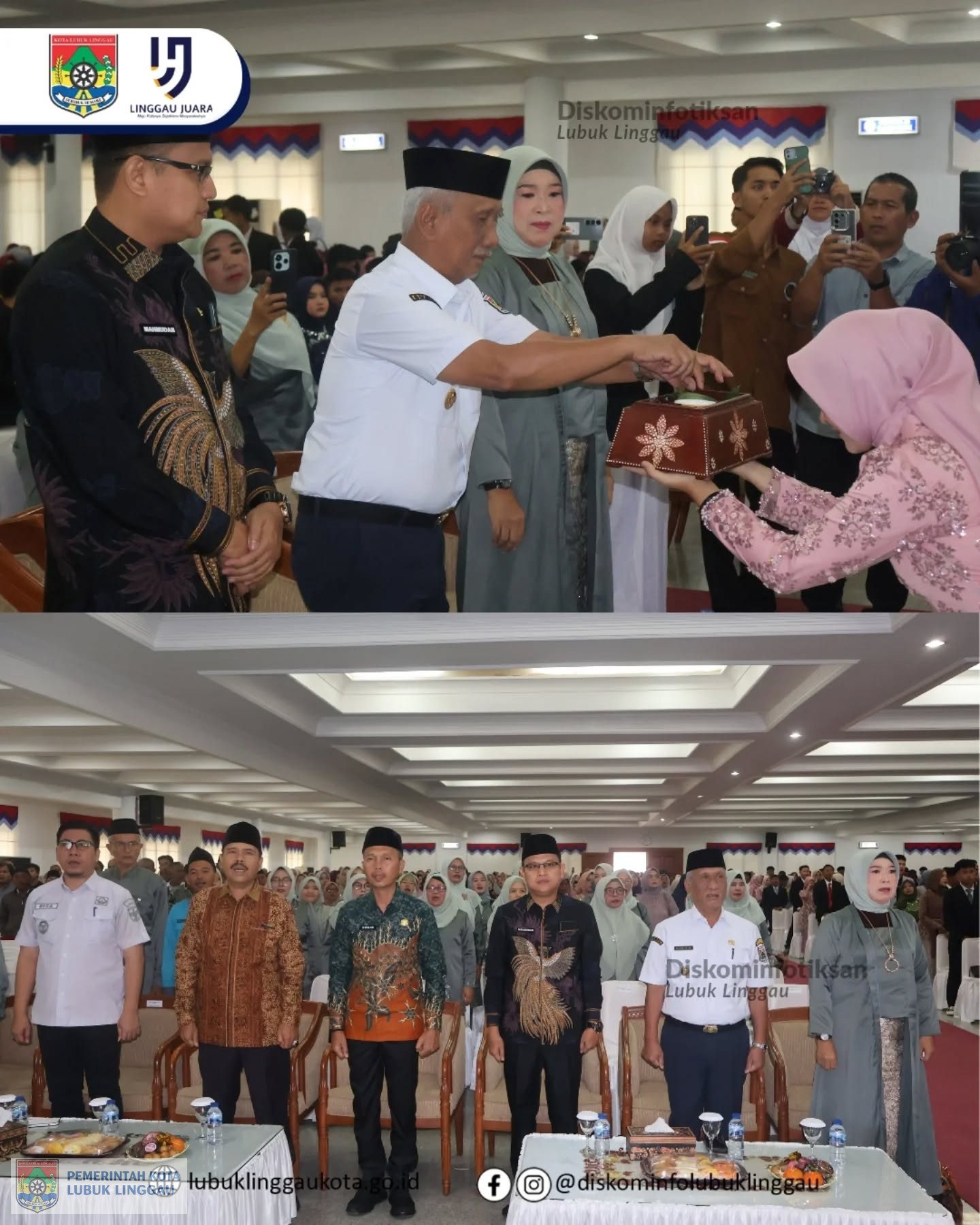 Wakil Wali Kota Hadiri Acara Purnawiyata dan Wisuda Tahfidz Siswa MTsN Lubuk Linggau