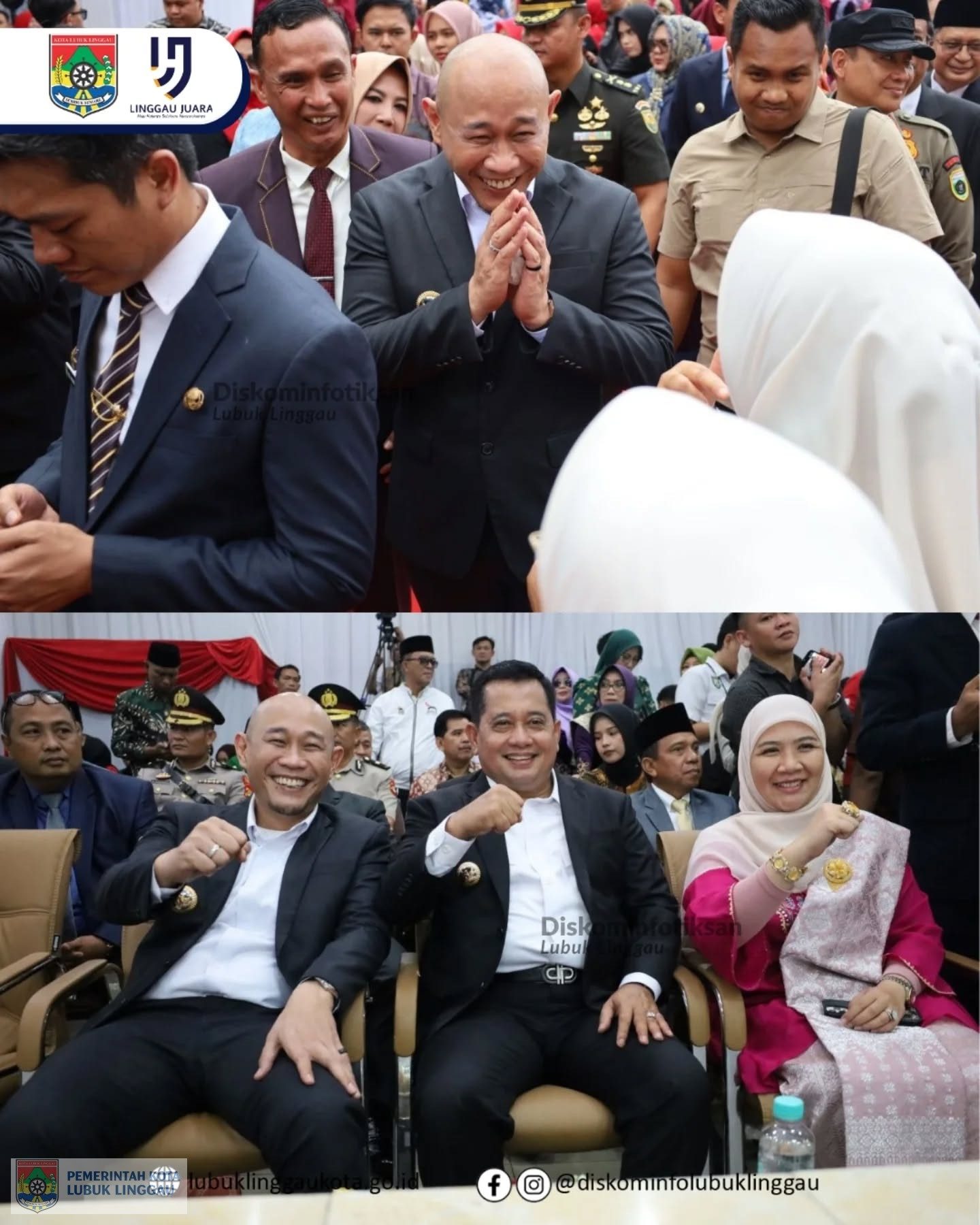 Wali Kota Lubuk Linggau Hadiri HUT Kabupaten Lahat ke-157