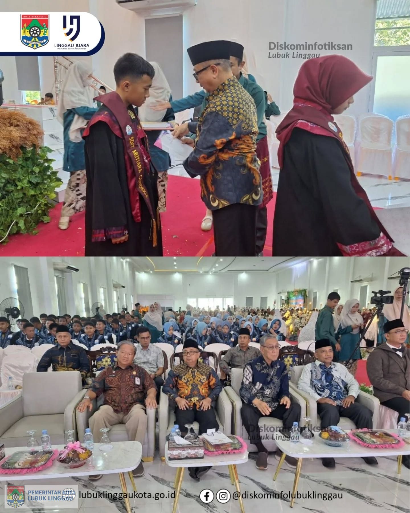 Asisten l Hadiri Akhirussanah SMPIT dan SDIT Mutiara Cendikia Lubuk Linggau