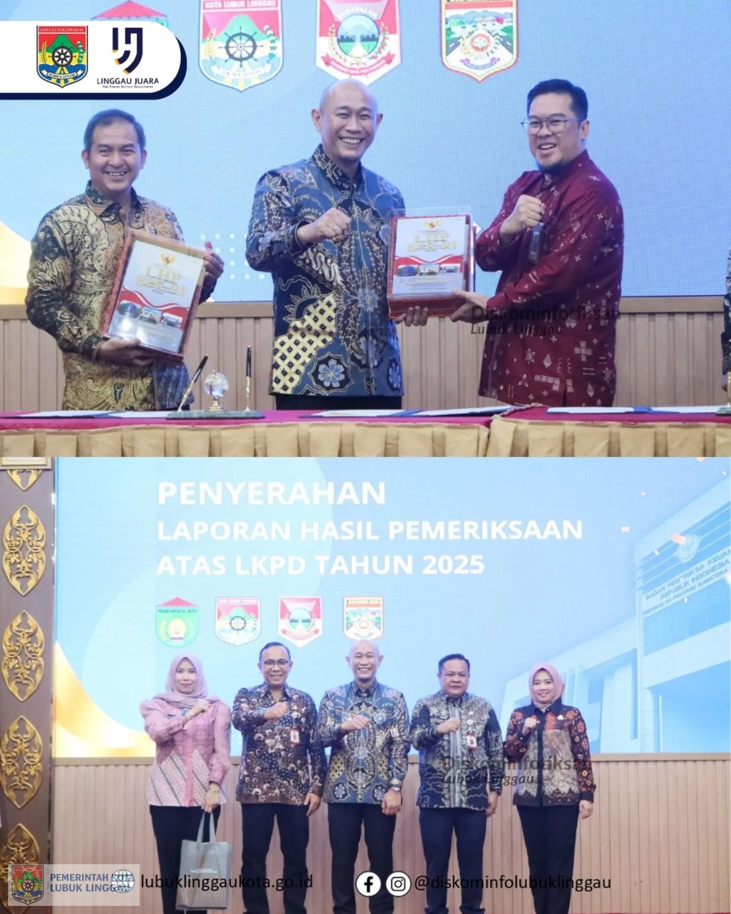 Kota Lubuk Linggau Kembali Raih Opini WTP dari BPK RI