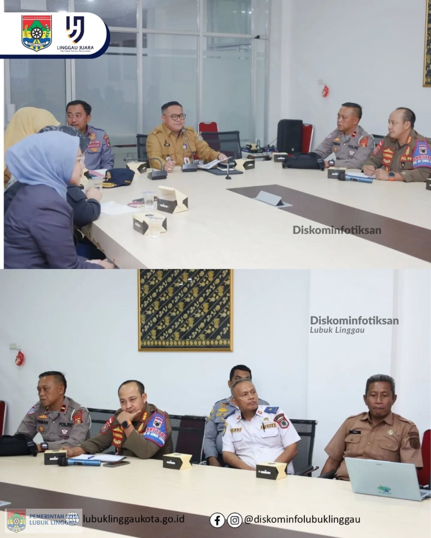 Sekda Lubuk Linggau Pimpin Rakor Lalu Lintas, Dishub Siapkan Rekayasa dan Penataan Parkir