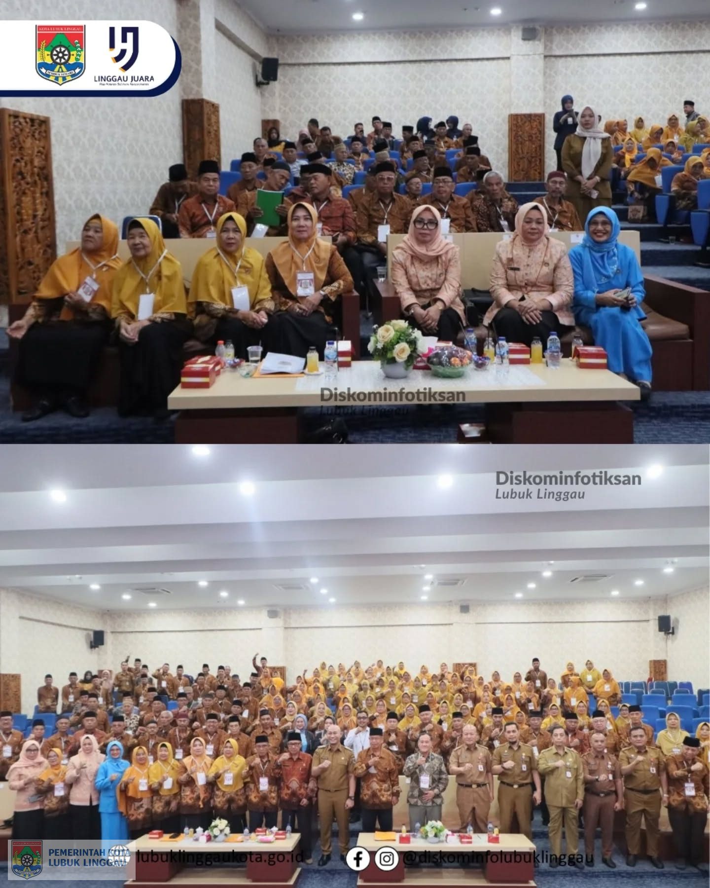 Wali Kota Lubuk Linggau Buka Musyawarah Kota III PWRI Tahun 2026