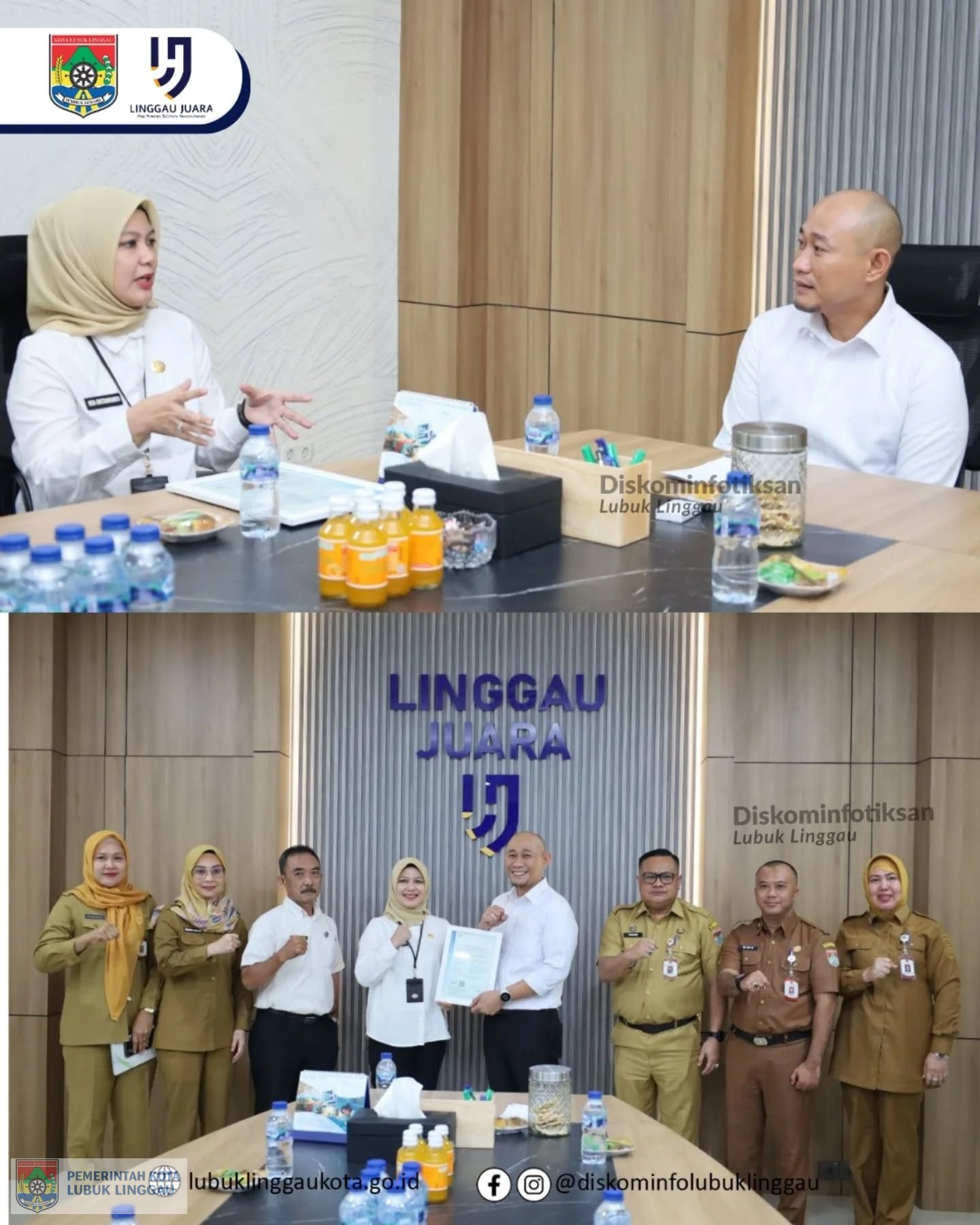 Wali Kota Terima Sertifikat SNI Pasar Simpang Periuk