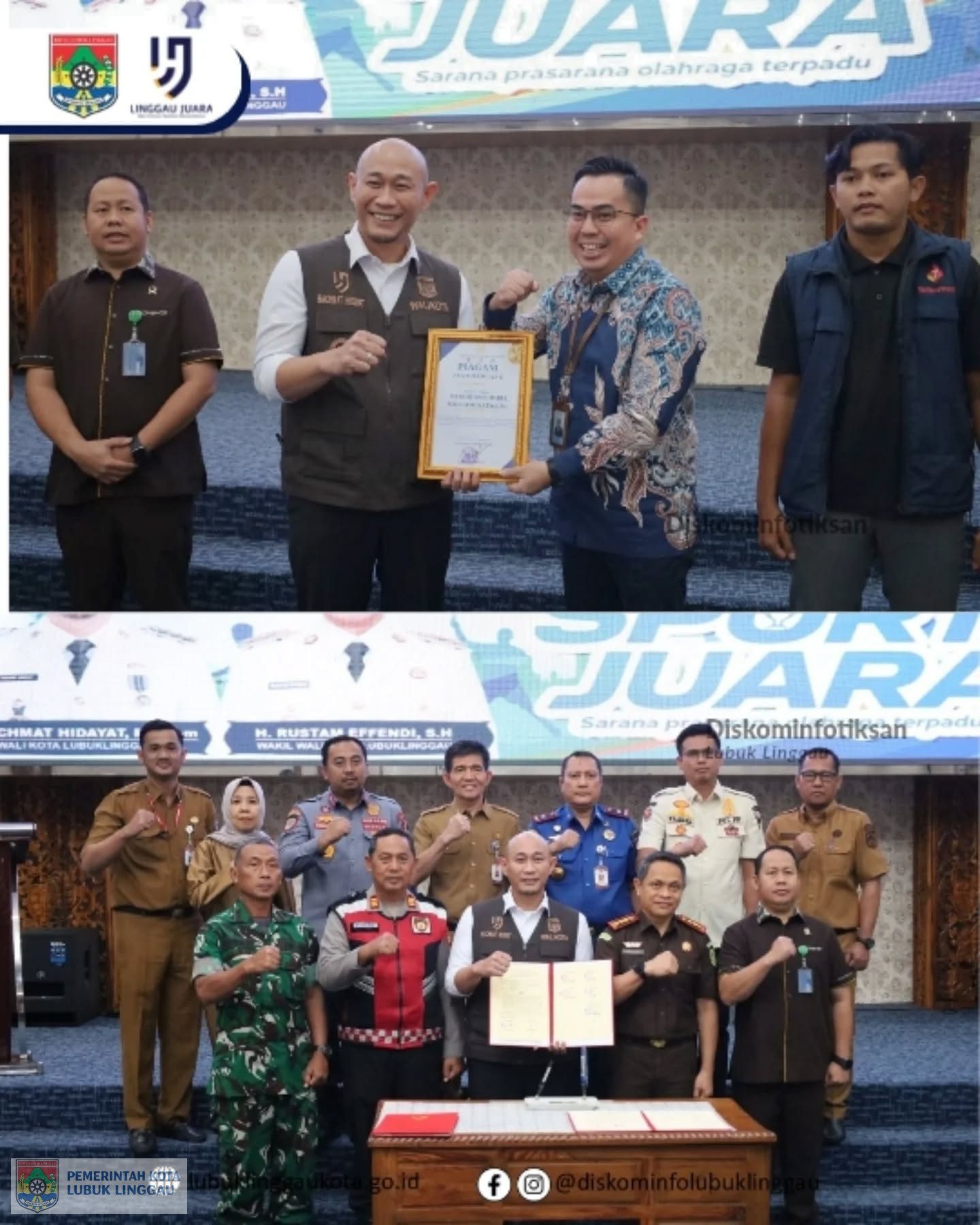 Wali Kota Melaunching Sistem Informasi Manajemen YOK Sport Juara
