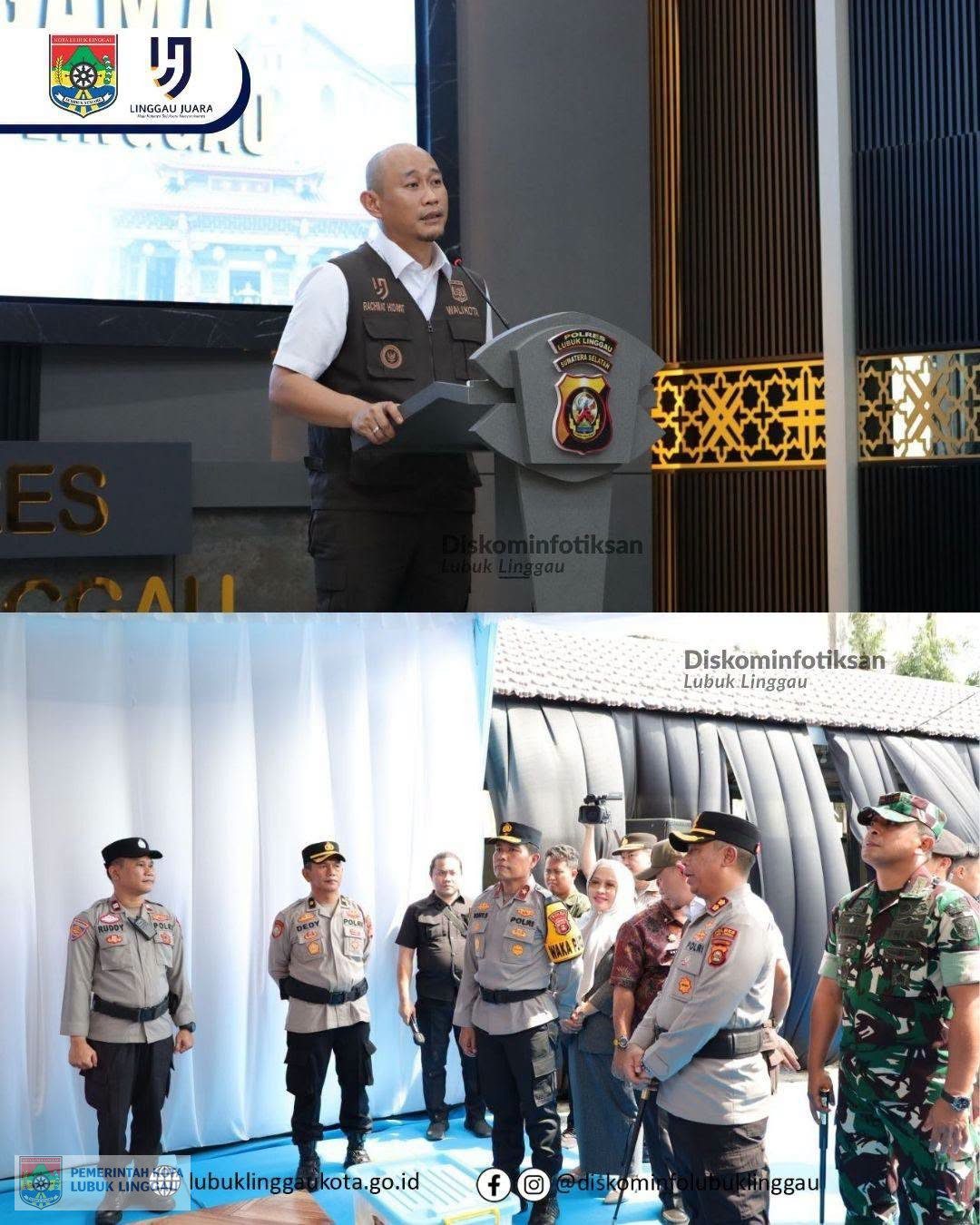 ‎Wako Hadiri Kunker Wakapolda Sumsel
