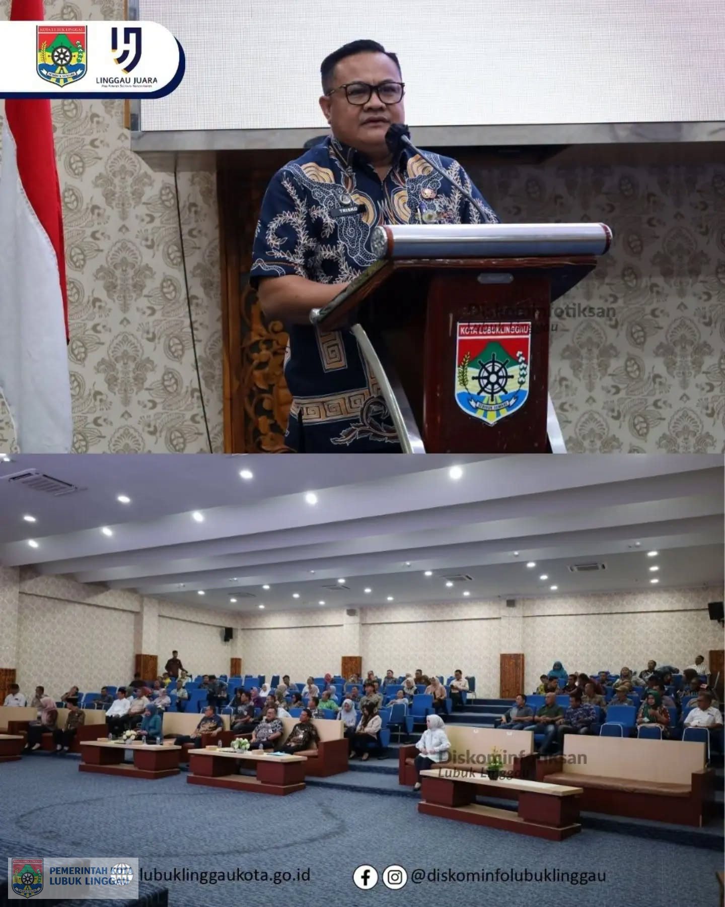 Sekda Buka Sosialisasi Manfaat Program BPJS ketenagakerjaan Bagi Koperasi Merah Putih