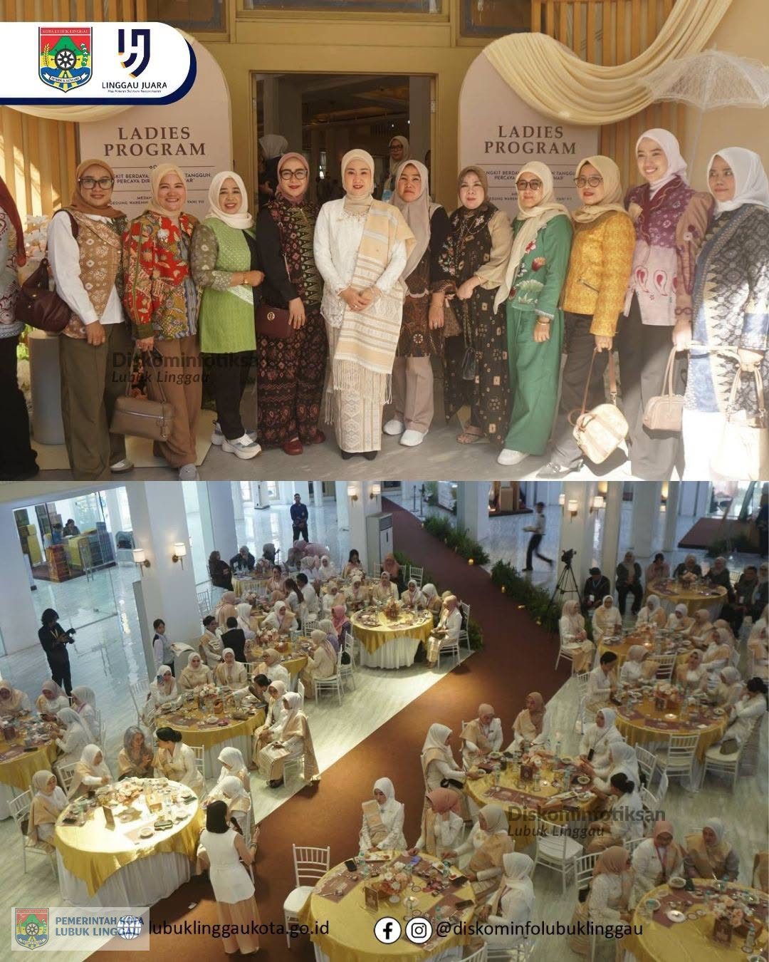 Ketua TP PKK Kota Lubuk Linggau Hadiri Ladies Program APEKSI 2026 di Medan