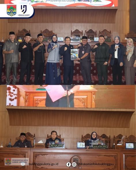 H Trisko Defriyansa menghadiri Rapat Paripurna DRPD Kota Lubuk Linggau 