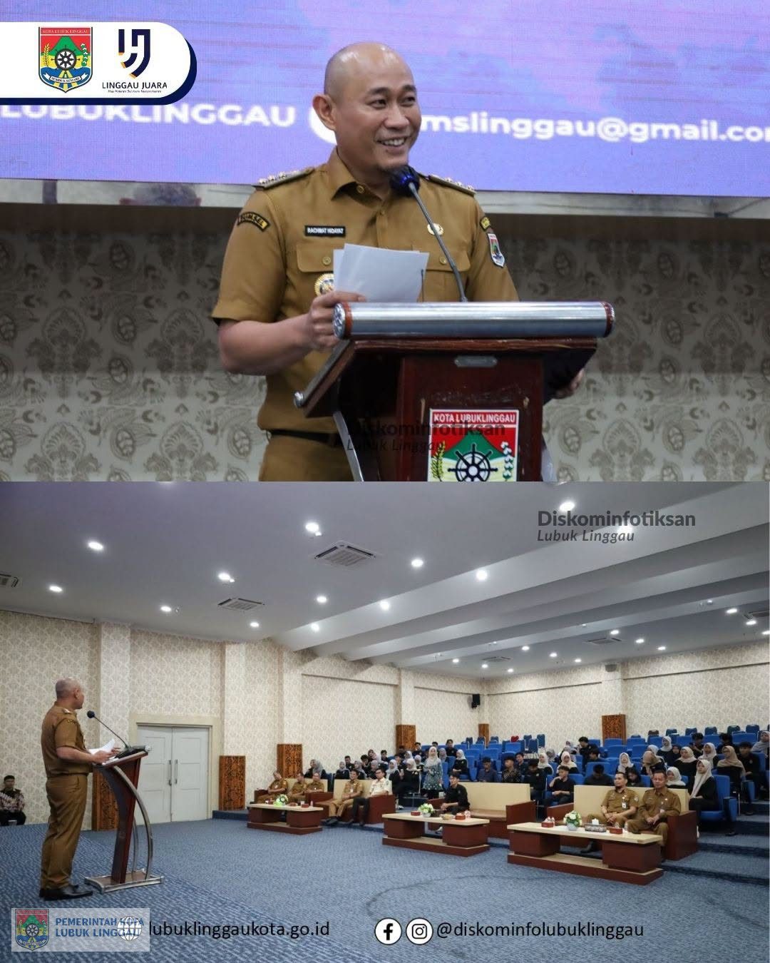 Wali Kota Lubuk Linggau Hadiri Pelantikan BPH IKMS Unsri