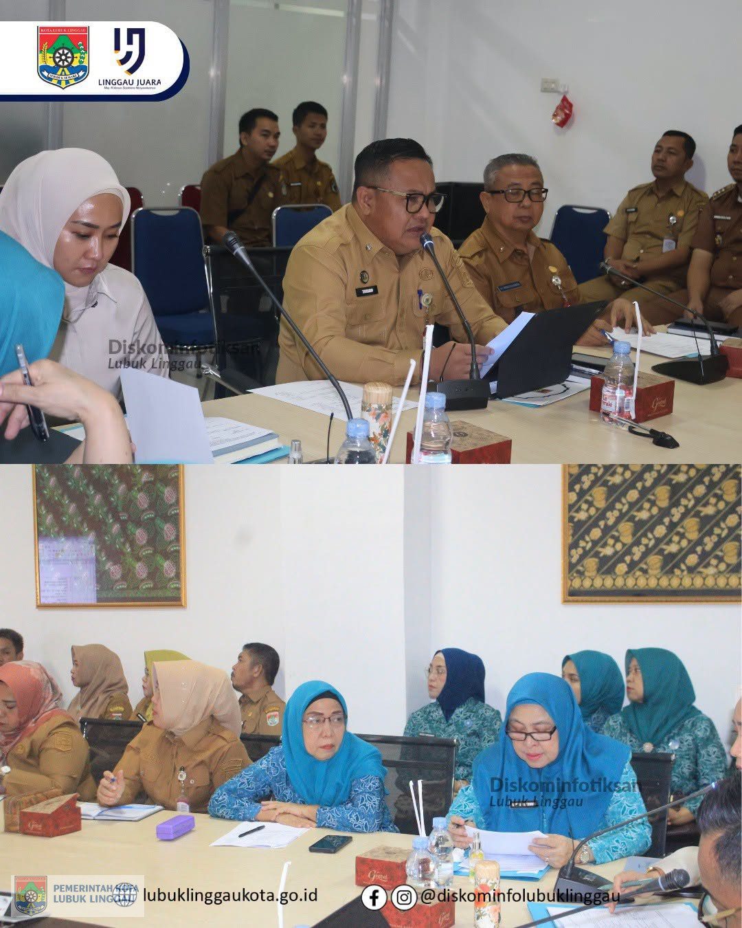 Sekda Pimpin Rapat Persiapan Kunker Ketua TP PKK Sumsel ke Lubuk Linggau