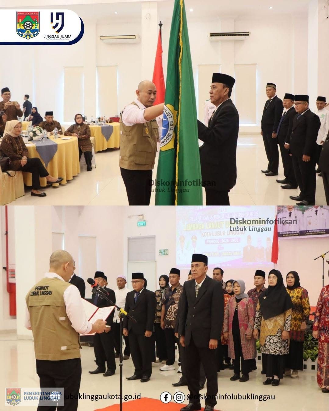 Wali Kota Lantik dan Kukuhkan Pengurus LLI Kota Lubuk Linggau Periode 2026-2031