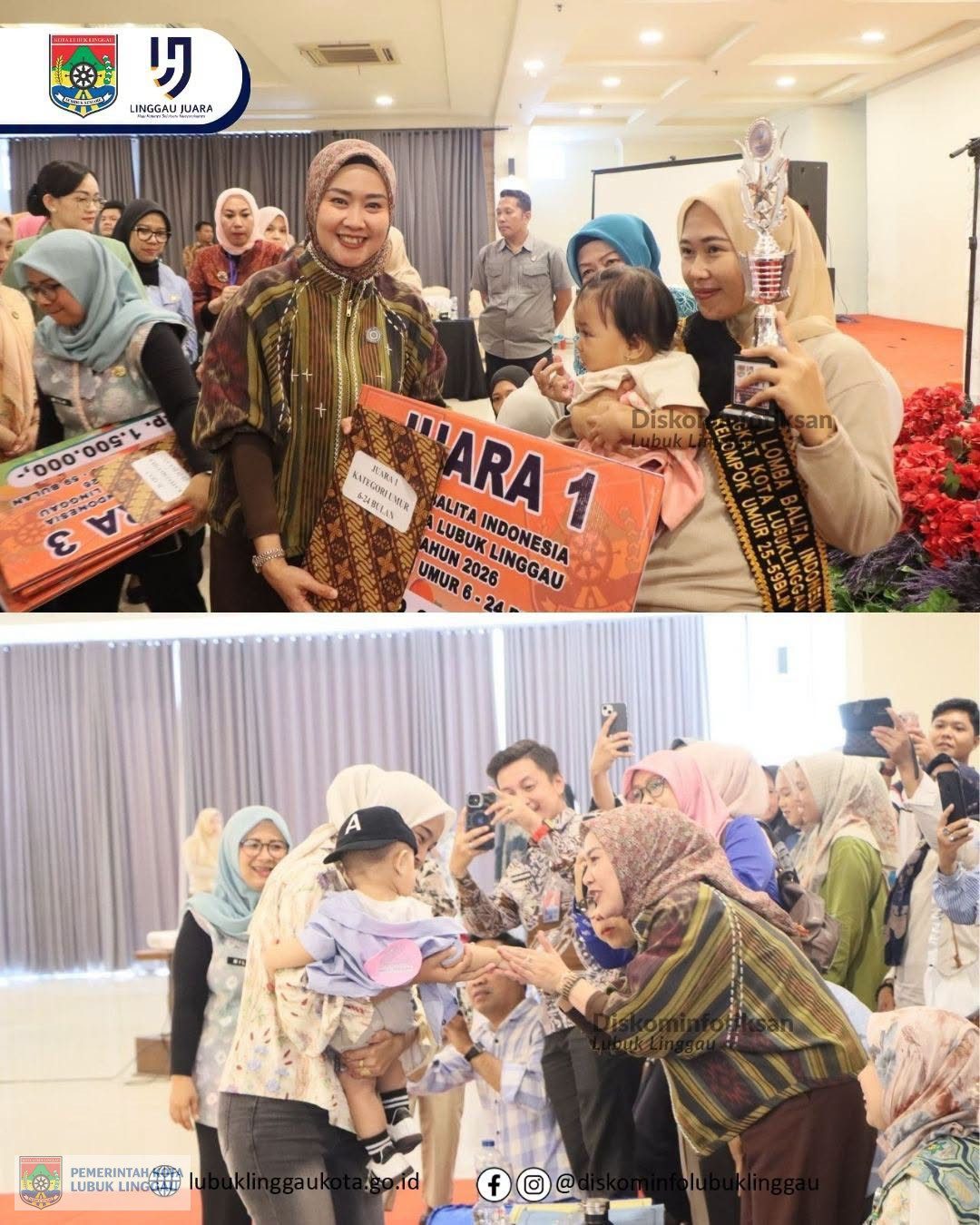 Wakil Wali Kota Buka Gebyar Lomba Balita Indonesia Tingkat Kota Lubuk Linggau 2026