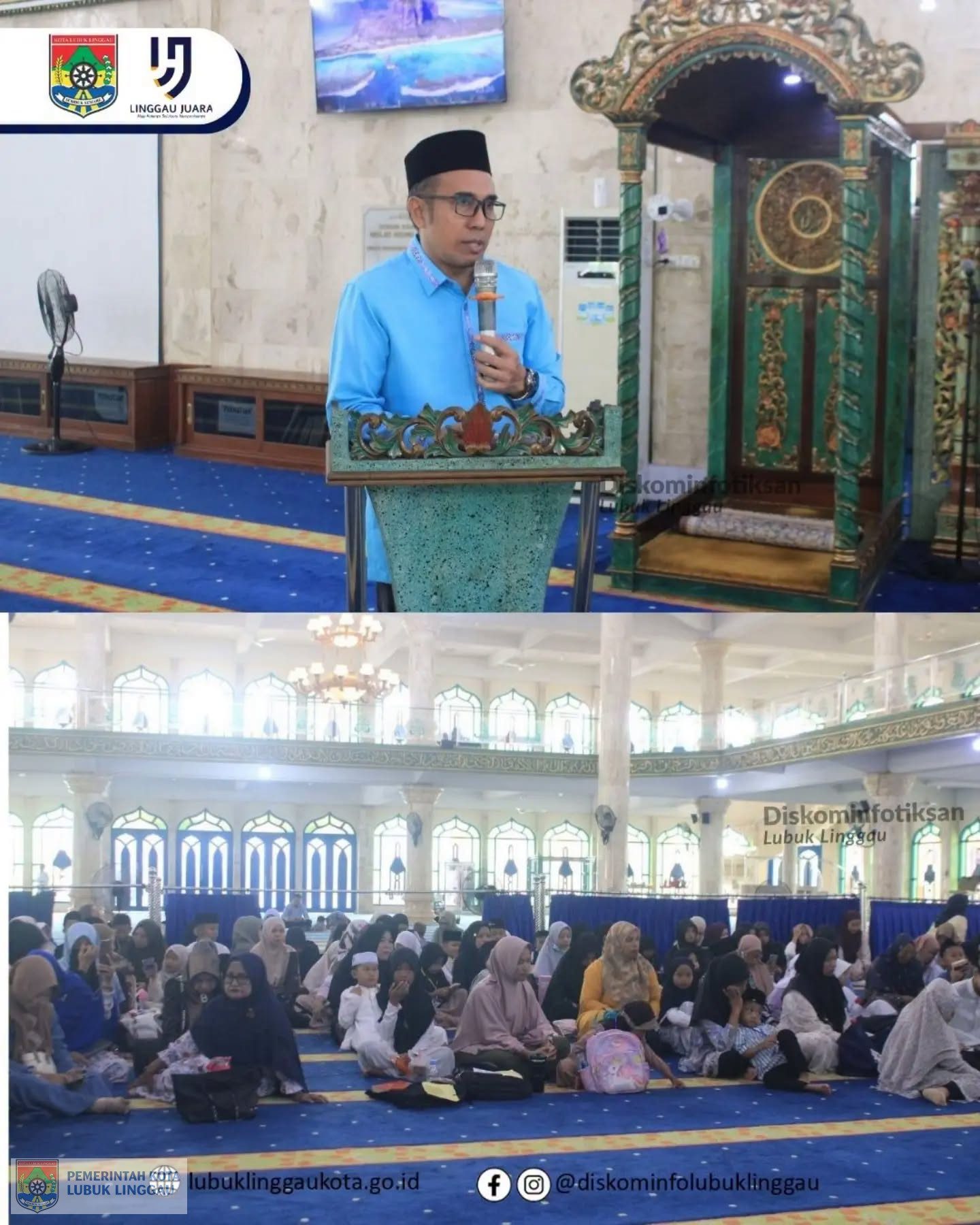 Staf Ahli II Buka FASI XII BKPRMI Tingkat Kota Lubuk Linggau