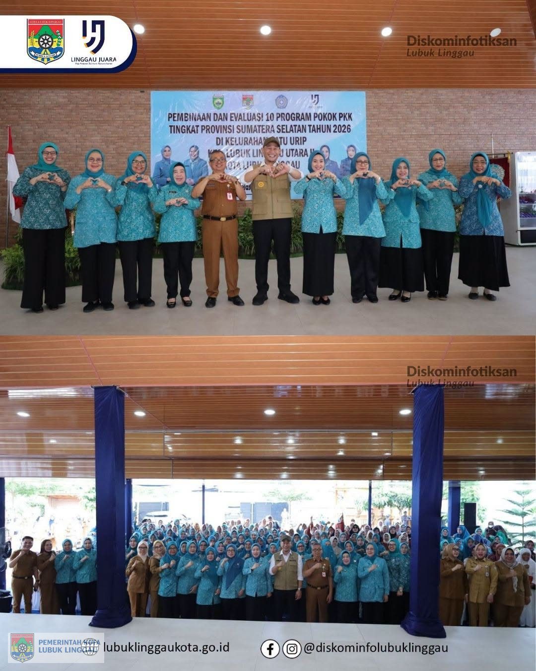‎Wako Hadiri Kegiatan Pembinaan dan Evaluasi 10 Program PKK dari PKK Provinsi