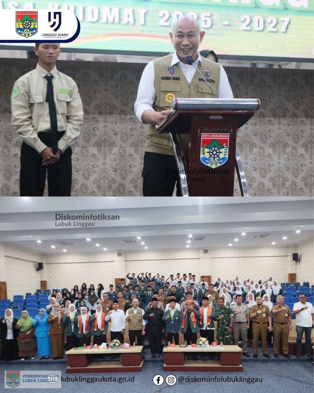 Wali Kota Hadiri Pelantikan PC IPNU dan IPPNU Kota Lubuk Linggau