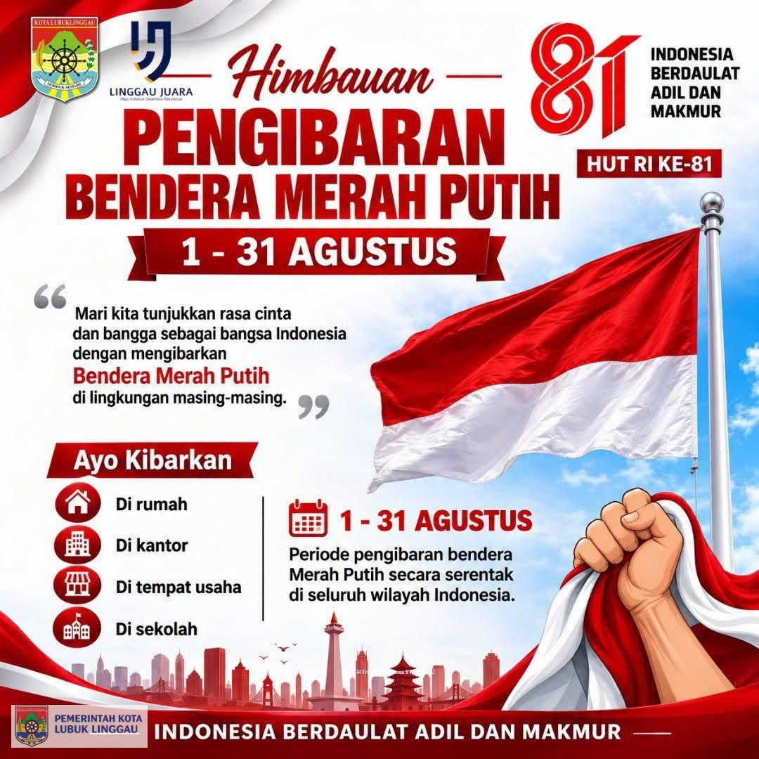 HIMBAUAN PENGIBARAN BENDERA MERAH PUTIH