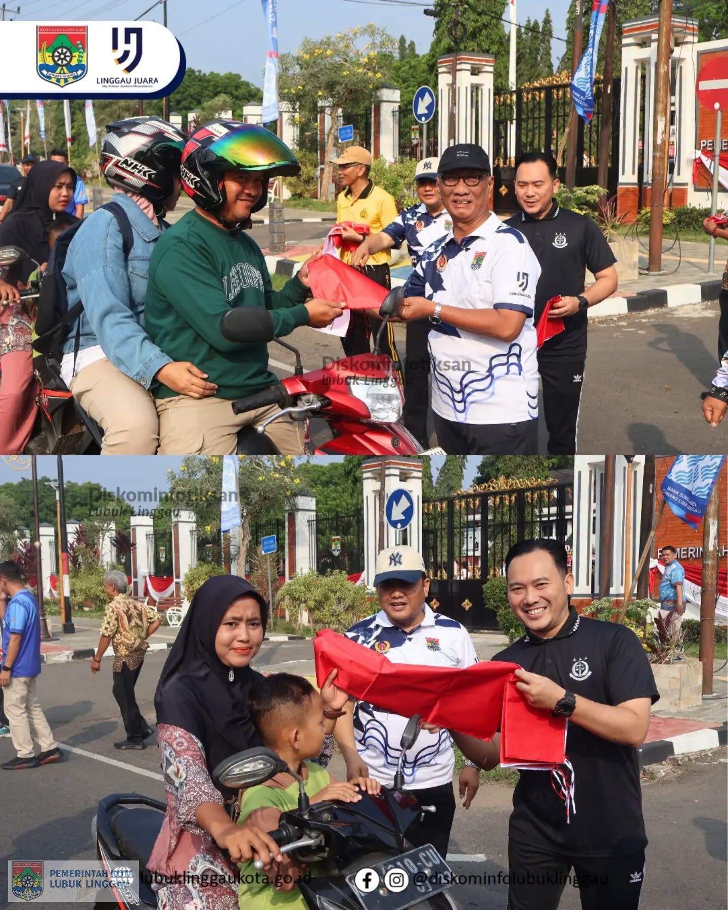 Wakil Wali Kota Lubuk Linggau, H Rustam Effendi bersama jajaran Pemerintah Kota Lubuk Linggau