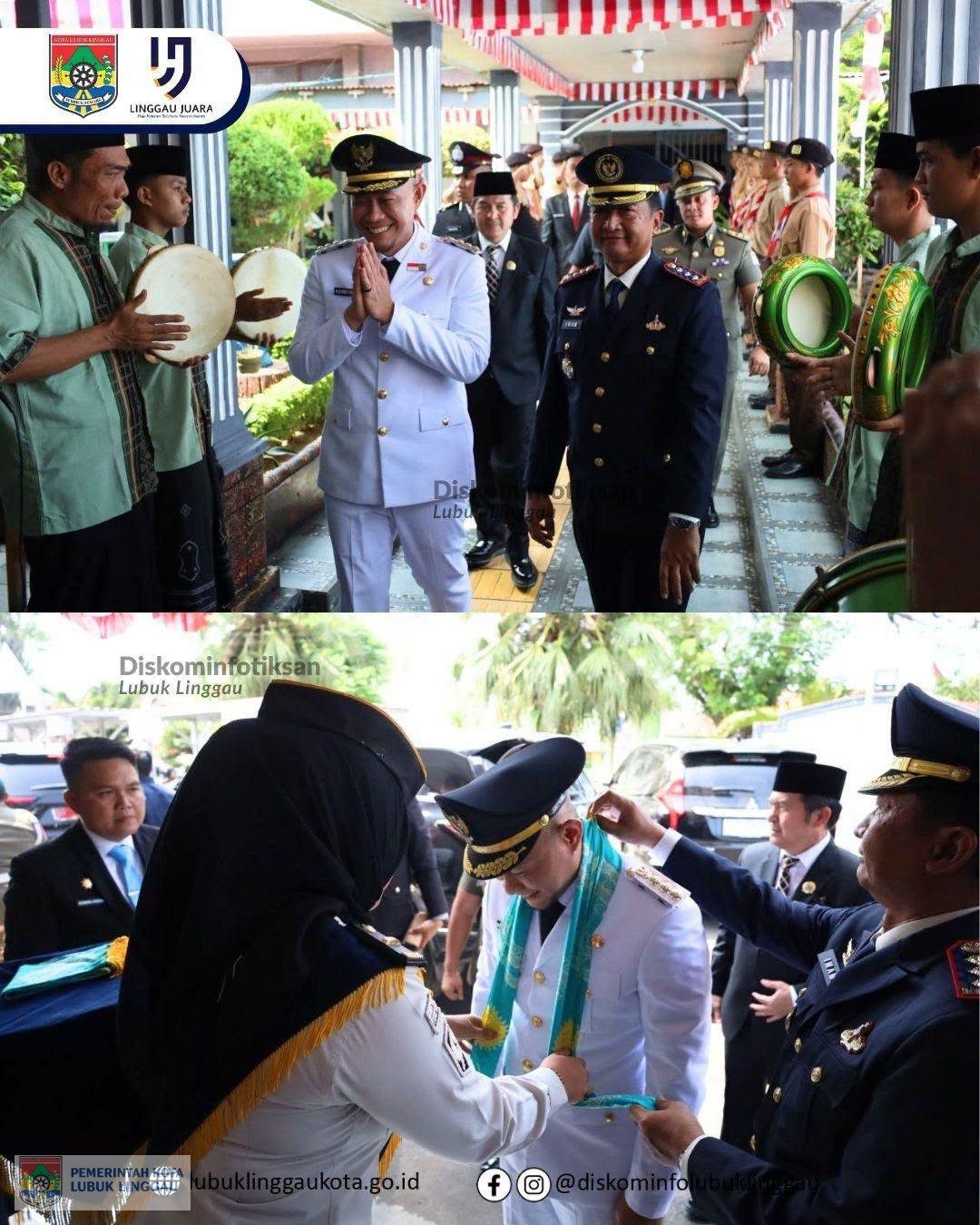 Wali Kota Lubuk Linggau Serahkan Remisi HUT ke-81 RI 
