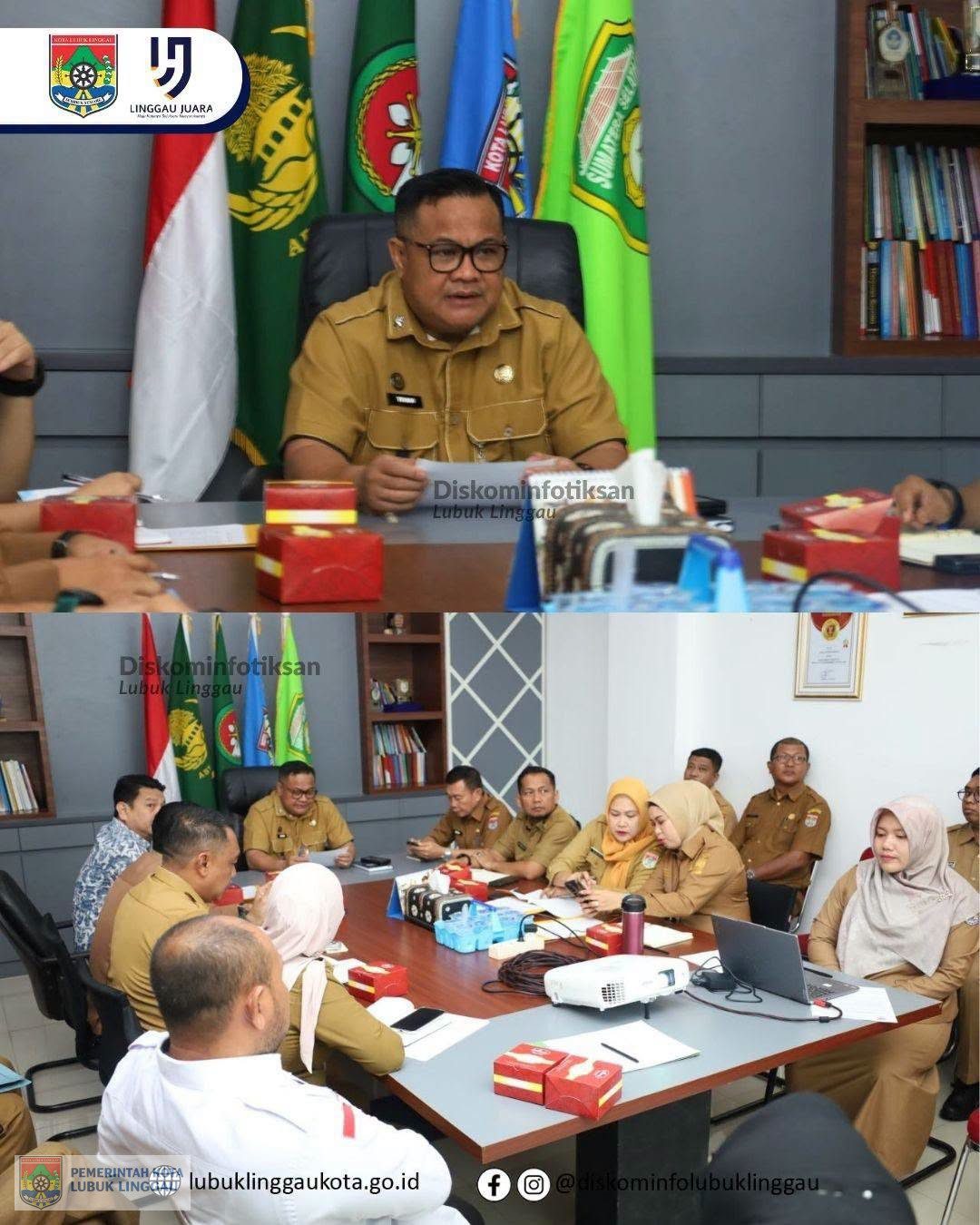 Sekda Pimpin Rapat Pematangan Penyaluran Bantuan UMKM Dana CSR 