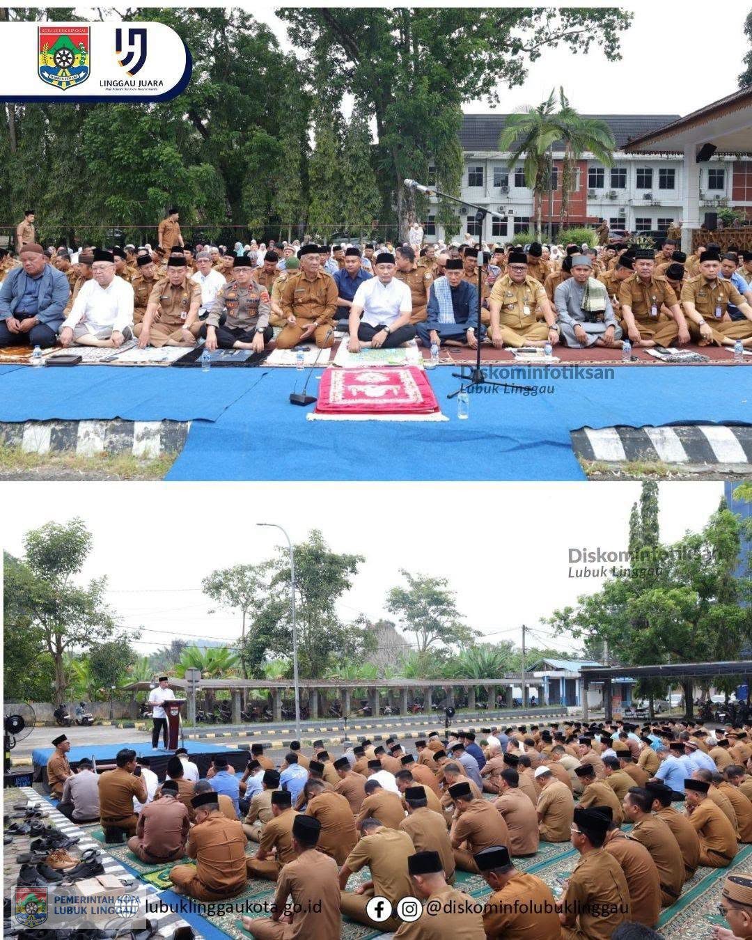 ‎Pemkot Gelar Sholat Istisqo 