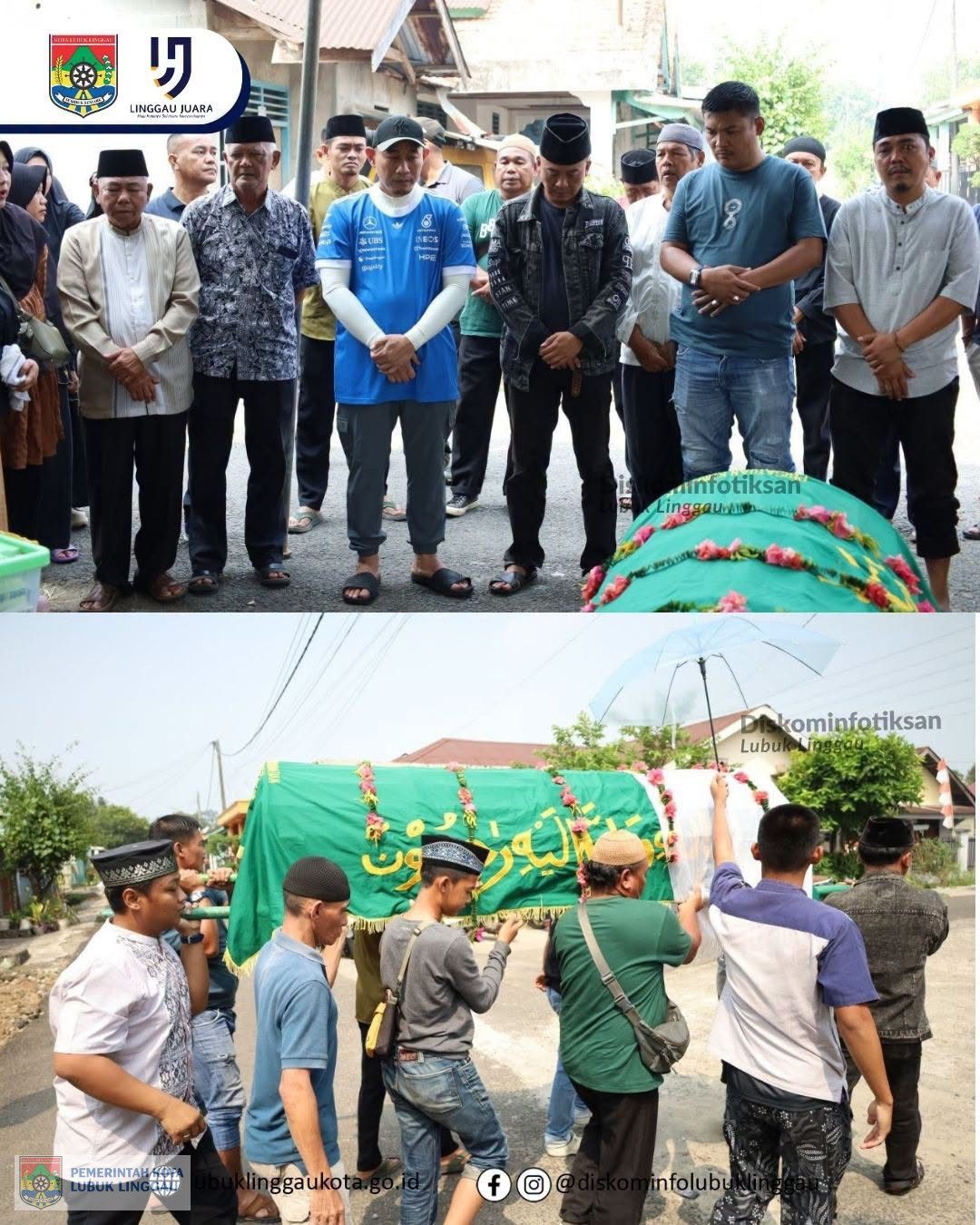 Wali Kota Lubuk Linggau Melayat ke Rumah Duka Fauziana