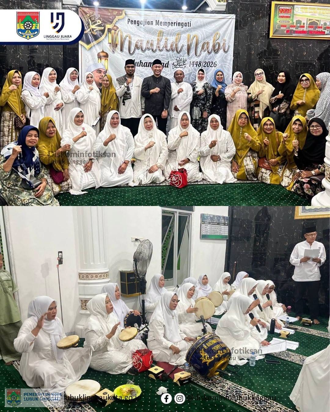 Wali Kota Hadiri Pengajian Peringatan Maulid Naibi SAW 1448 H