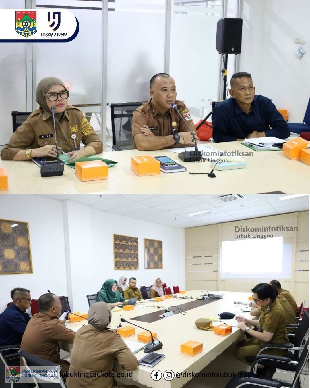 Staf Ahli II Pimpin Rapat Evaluasi PB-PSWA dan Kerja Sama PT Linggau Bisa