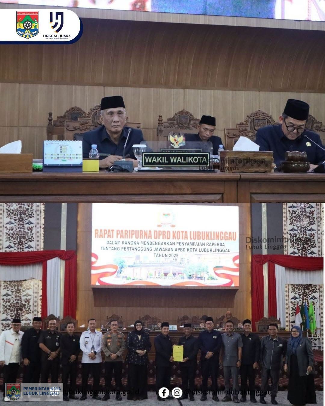Wakil Wali Kota Sampaikan Nota Keuangan APBD Perubahan 2026