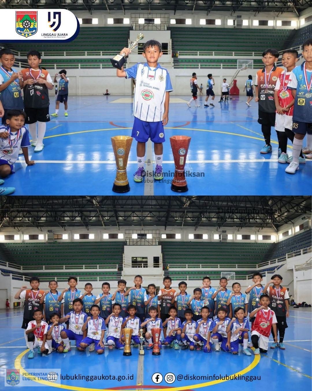 FAMA Academy Lubuklinggau U-10 Raih Juara 1 dan 3 Liga Grassroots Indonesia Zona 6 Sumsel, Amankan Tiket Nasional