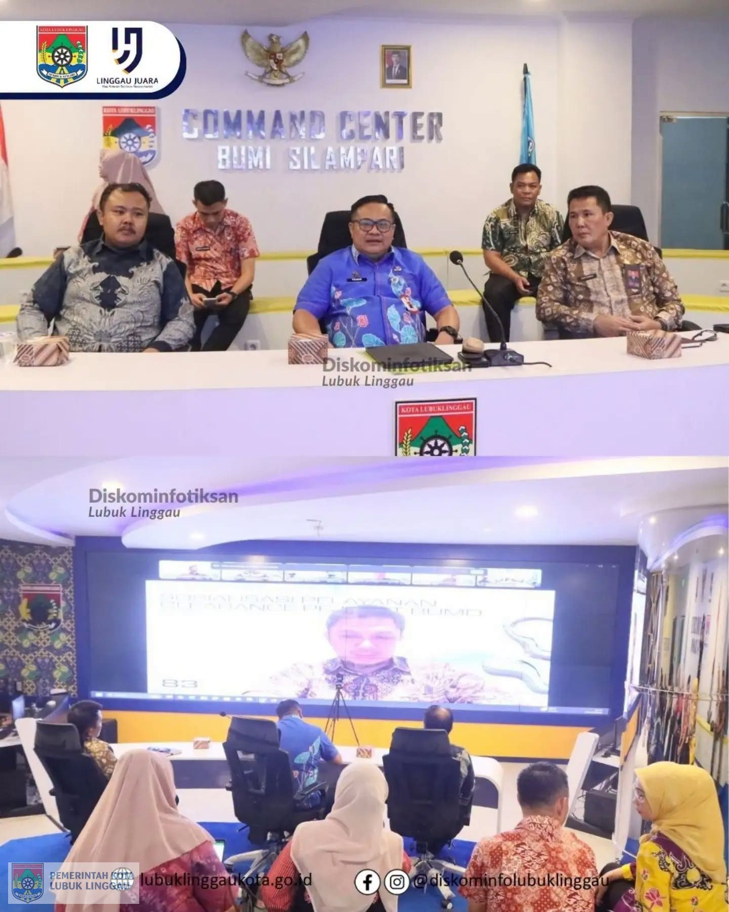 WALI KOTA LUBUK LINGGAU, H Rachmat Hidayat diwakili Sekretaris Daerah Kota Lubuk Linggau,